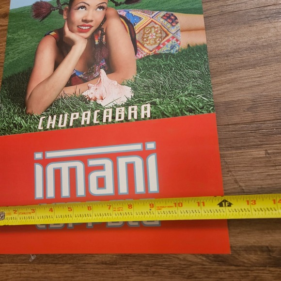 Imani Coppola Chupacabra 18x12 Double Sided Promo Poster 1997 Sony Music - Picture 5 of 5